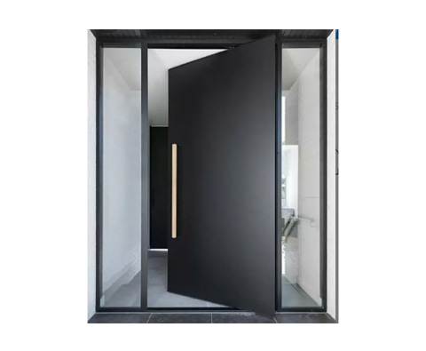 Italian Luxury Design Stainless Steel Entrance Door Exterior Security Front Pivot - 翻译中...