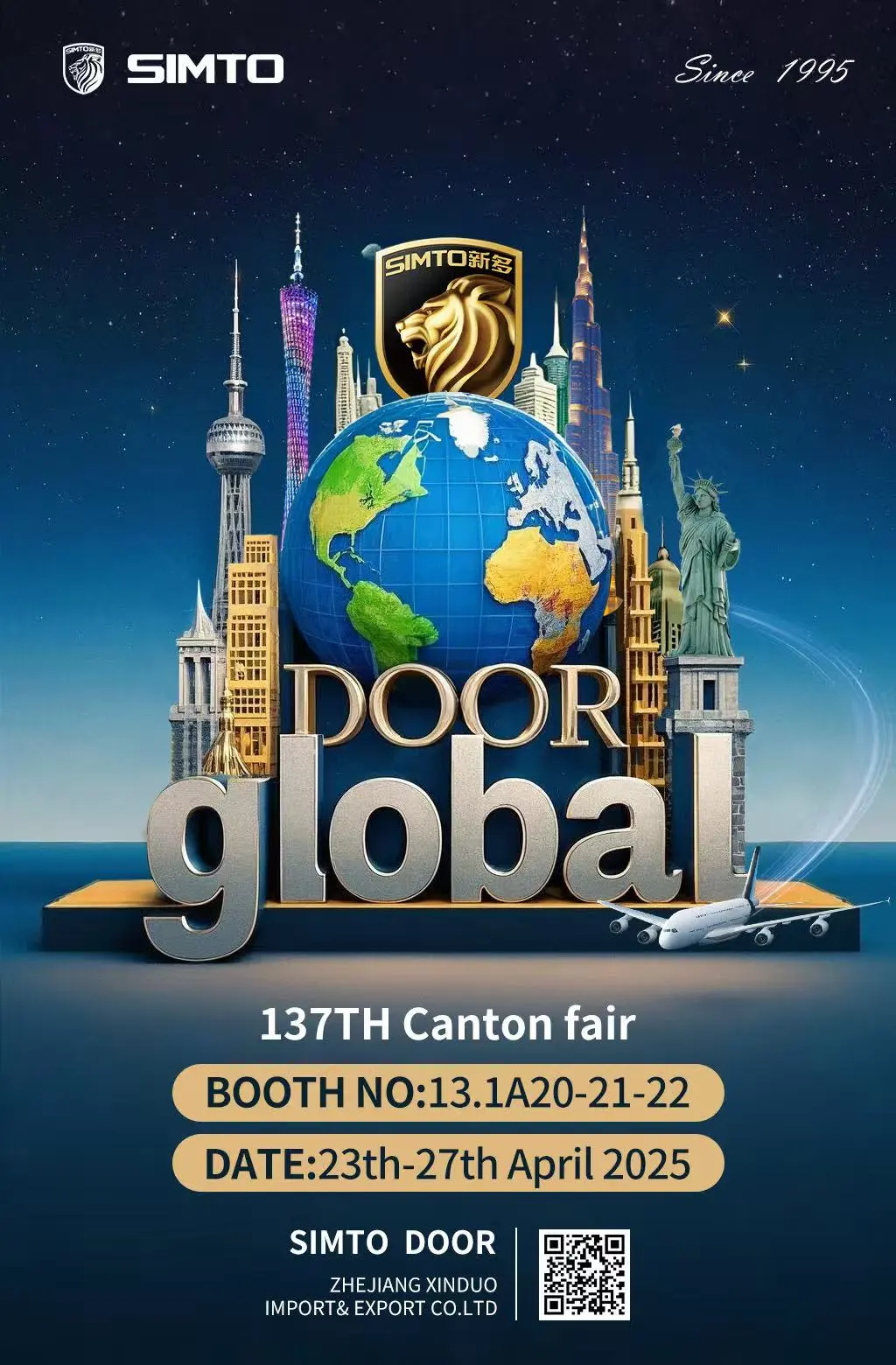 Prozkoumejte inovativní řešení dveří na Canton Fair 2025